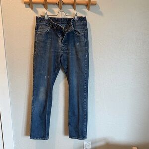 Stio Men's Straight Blue Jeans